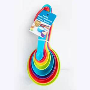 12 Pcs Measuring Cups and Spoons for baking