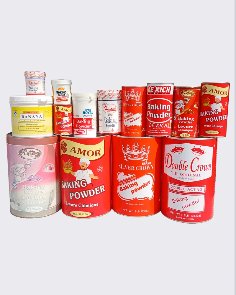 Baking Powder, Amor Baking Powder, NAPA Baking Powder, Silver Crown Baking Powder, De Rich Baking Powder Okokomaiko Ojo Lagos