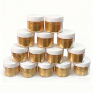 Edible Gold Luster Dust Gold Cake Sparkling Gold Powder Glitter Arts and Crafts Paint for Cake Decorating