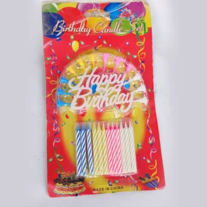 Happy Birthday Candle Set