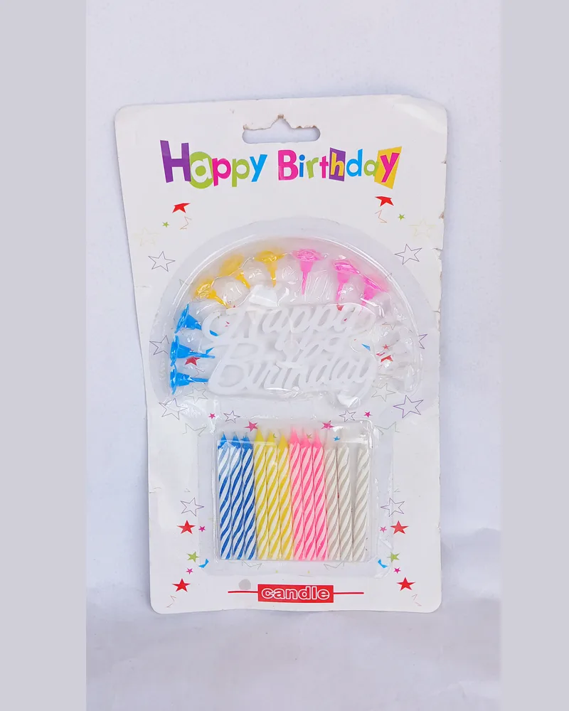 Happy Birthday Candle Set - Image 2