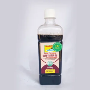 NAGER Dark Vanilla Oil Food Flavour and Essence 500g