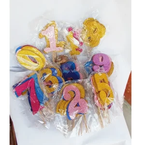 Number Cake Topper