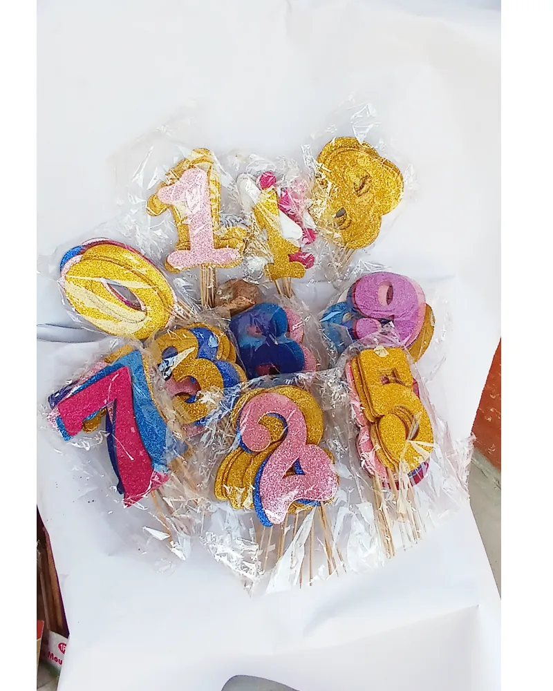 Number Cake Topper