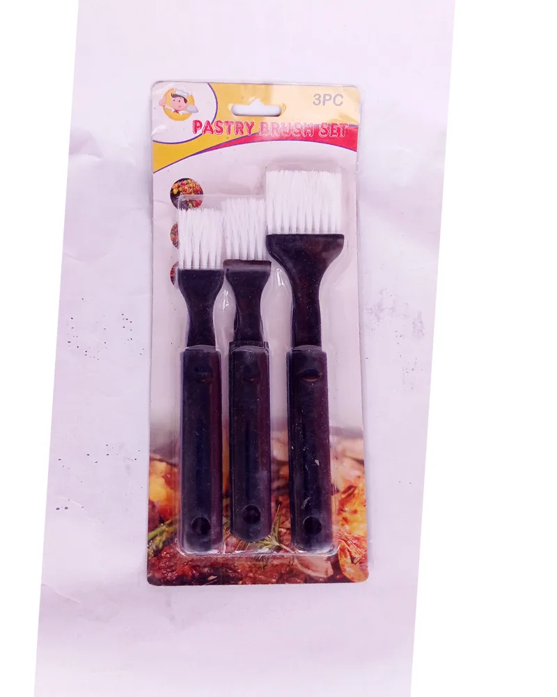 Pastry Brush and Barbecue Brush Set 3PCS