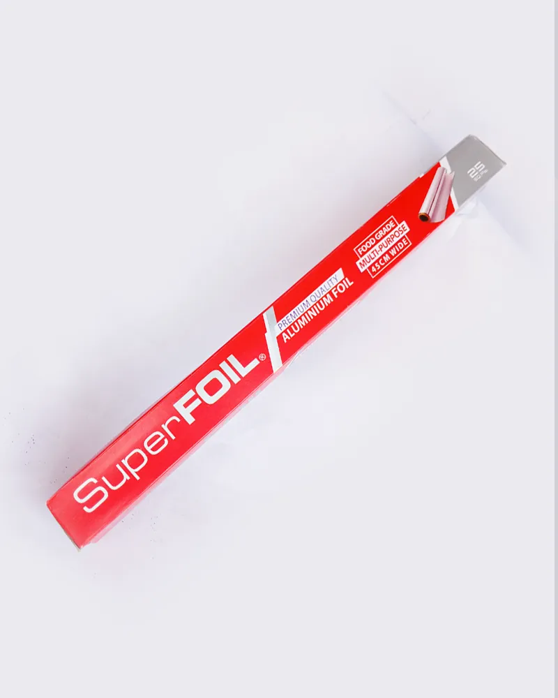 Super Foil Aluminium Foil 45cm Wide