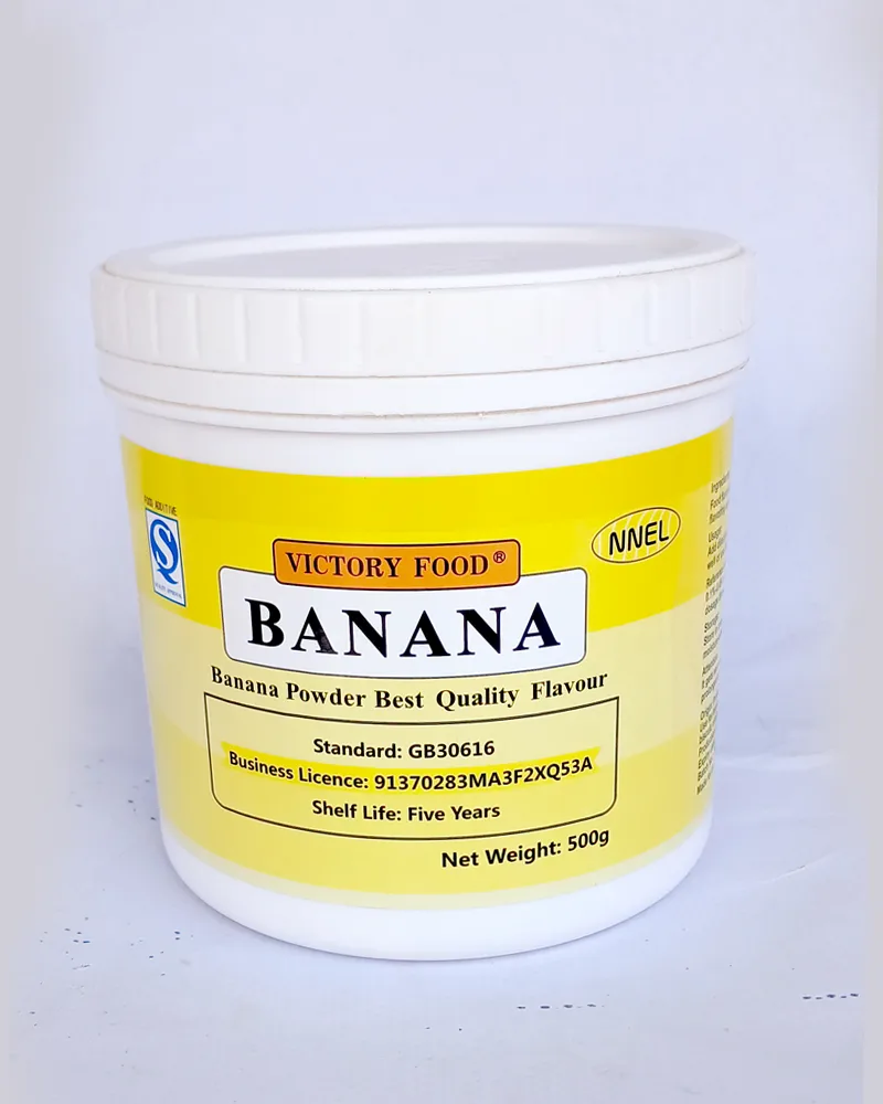 Victory Food Banana Flavour Powder 500g