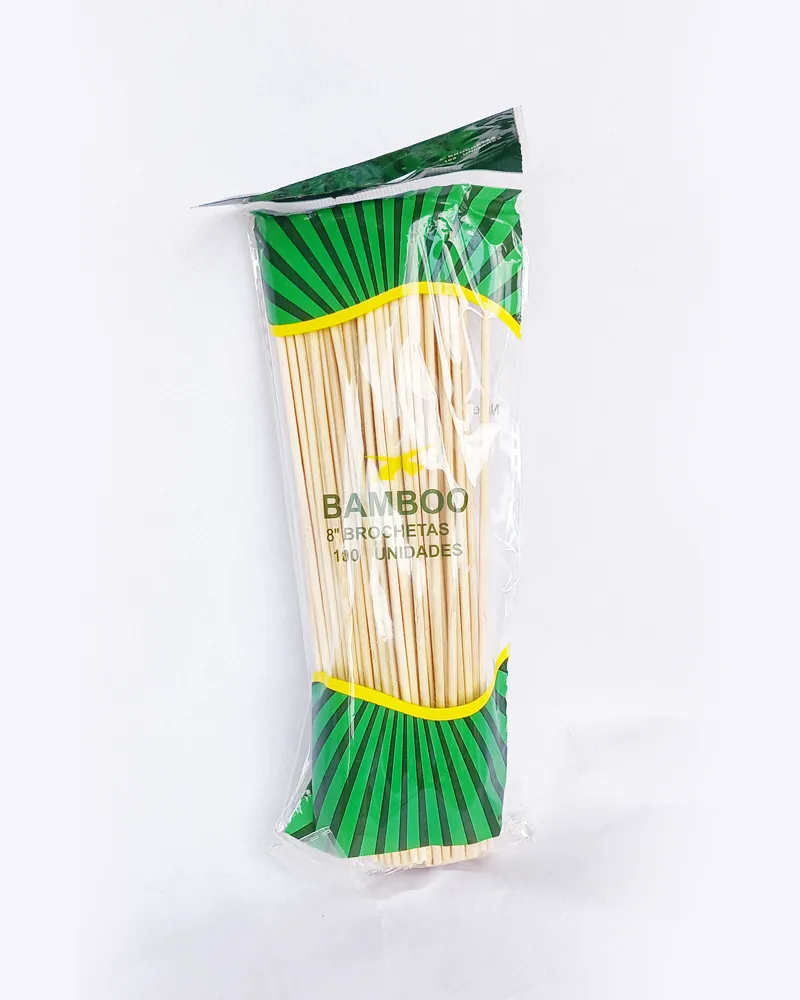 bamboo skewers sticks 8 inches 100pcs