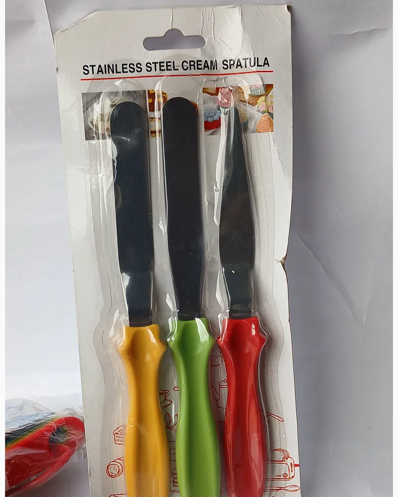 Stainless Steel Cream Spatula - Cake Decorating Tool